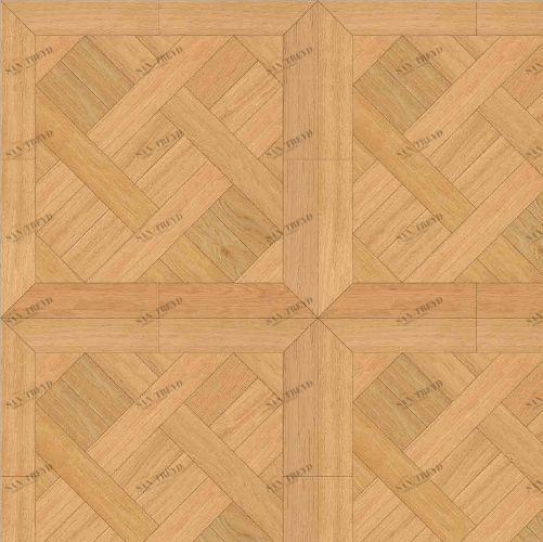 Художественный паркет Da Vinci Щитовой 26-527 Дуб (Гладкая) 500х500 мм 26010527