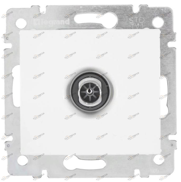 Розетка телевизионная Legrand Valena TV оконечная белая 7640