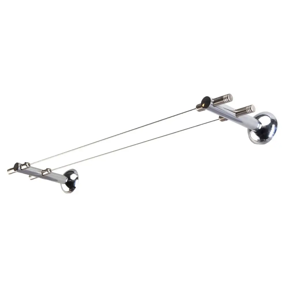 Двухрядный струнный карниз АРТ-ДЕКОР для скрытого монтажа штор 16193556 STLM-0006655