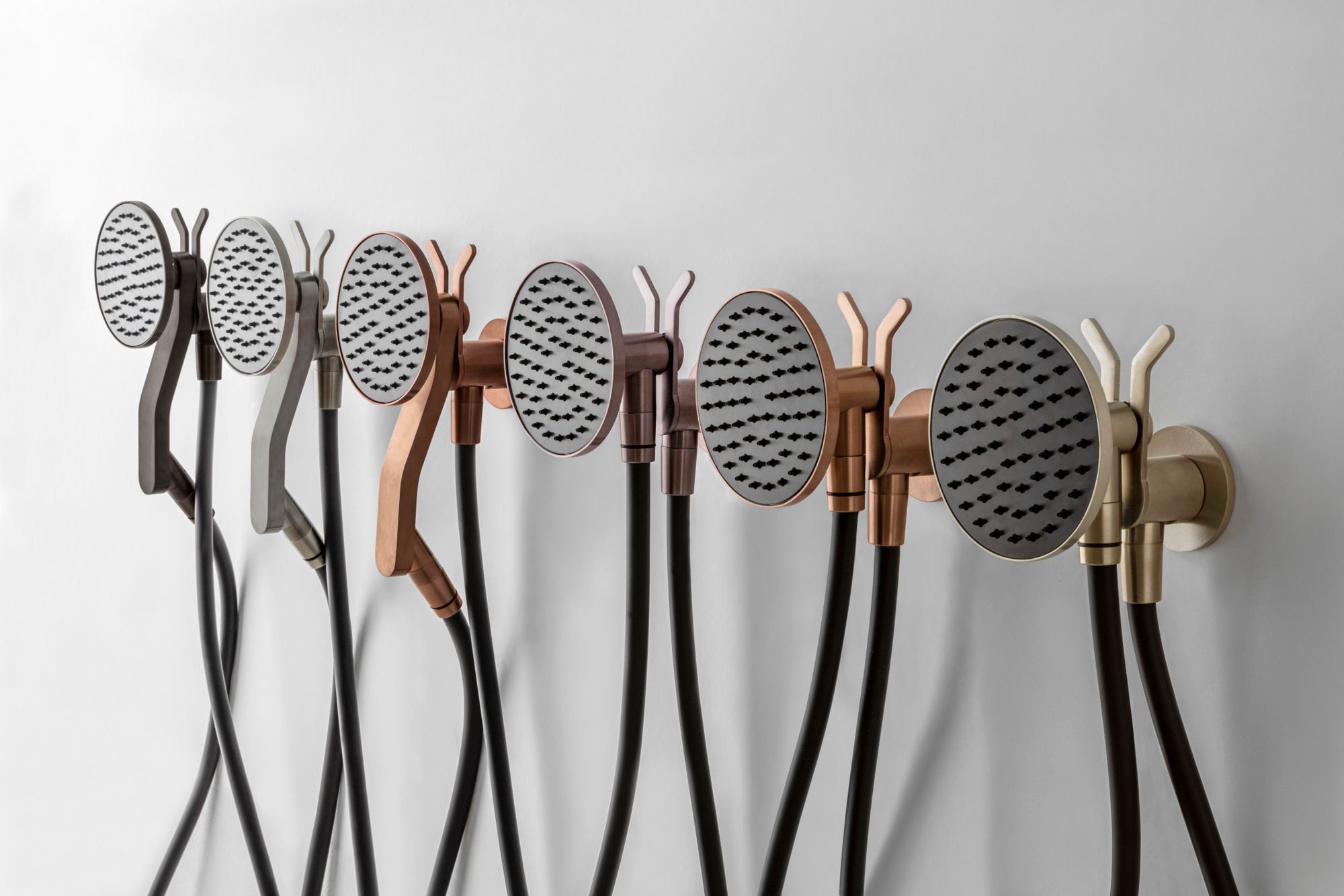 Настенный ручной душ из нержавеющей стали с держателем Zazzeri JK21 ARCH-00137131 - Вид №4