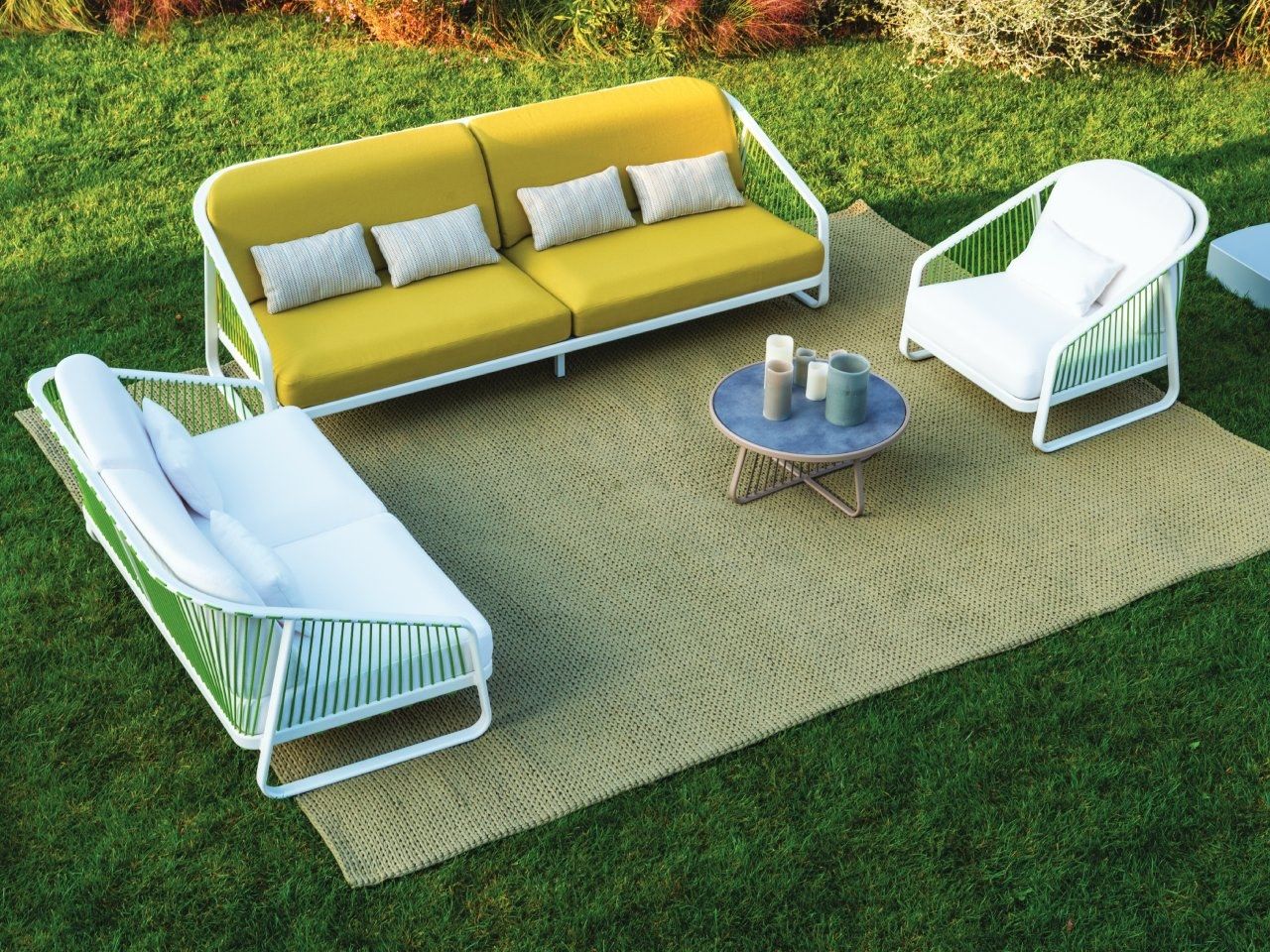 Круглый журнальный столик из ламината Coro Sally ARCH-00068037 - Вид №2