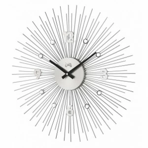 Часы-солнце настенные серебристые Tomas Stern 8047 TOMAS STERN СОЛНЦЕ 00-3872752 Серебро