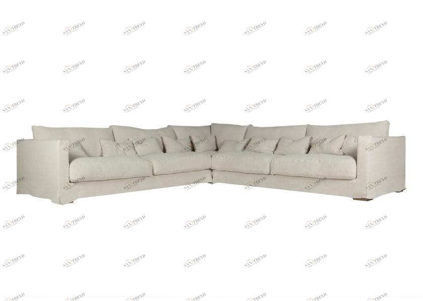 Sits 6-местный угловой диван в ткани sun-id-1490413