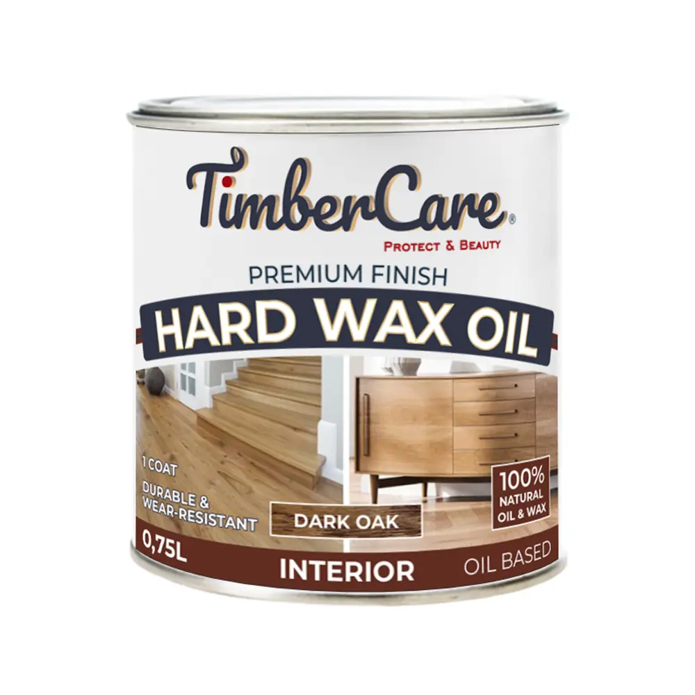 90671882 Масло защитное с твердым воском TimberCare 350068 цвет темный дуб 0.75 л STLM-0332183