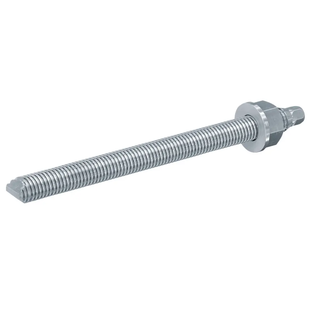 Шпилька Fischer RG M12x300 мм класс прочности 6.8, оцинкованная, 10 шт STLM-2011076 - Вид №1