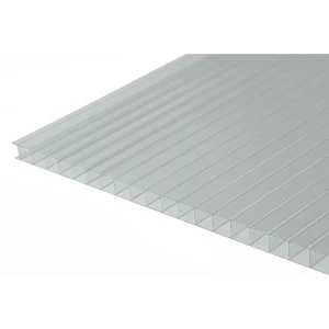 Поликарбонат сотовый 10 мм 2.1x3 м Киви прозрачный