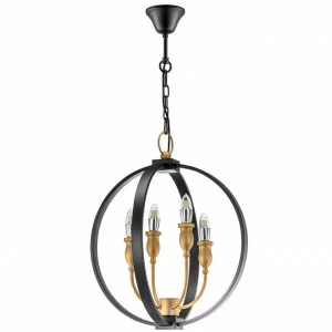 Подвесная люстра Lightstar Cero 731247 LIGHTSTAR ДИЗАЙНЕРСКИЕ, CERO, ШАР 220323 Черный