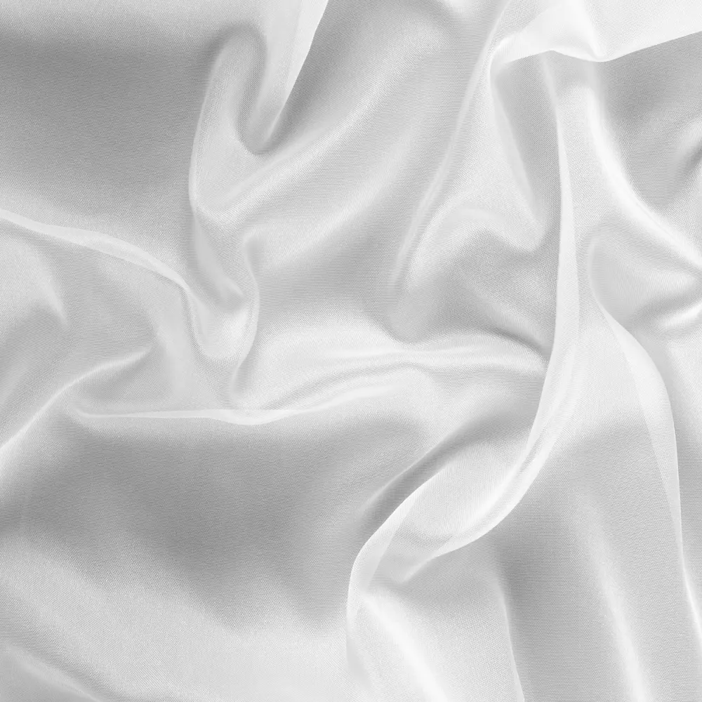 Тюль 1 м/п Однотонный микровуаль 300 см цвет белый GARDEN STLM-2003355 - Вид №1