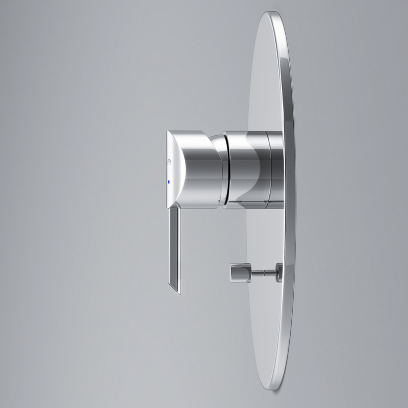 F1585000 смеситель д/ванны/душа монтируемый в стену хром шт AM.PM Awe - Вид №3