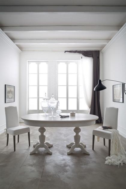 Callesella Arredamenti Овальный стол для гостиной из дерева sun-id-1409403 - Вид №1