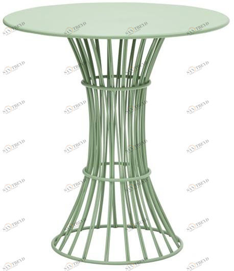 iSimar Садовый круглый стол из стали Bolonia sun-id-1420515