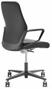 ZÜCO Поворотное офисное кресло из кожи на колесиках Signo Sg 612