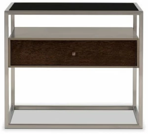 Stylish Club Прямоугольная тумбочка из фанерованной древесины с ящиками Bridge Scf.b16