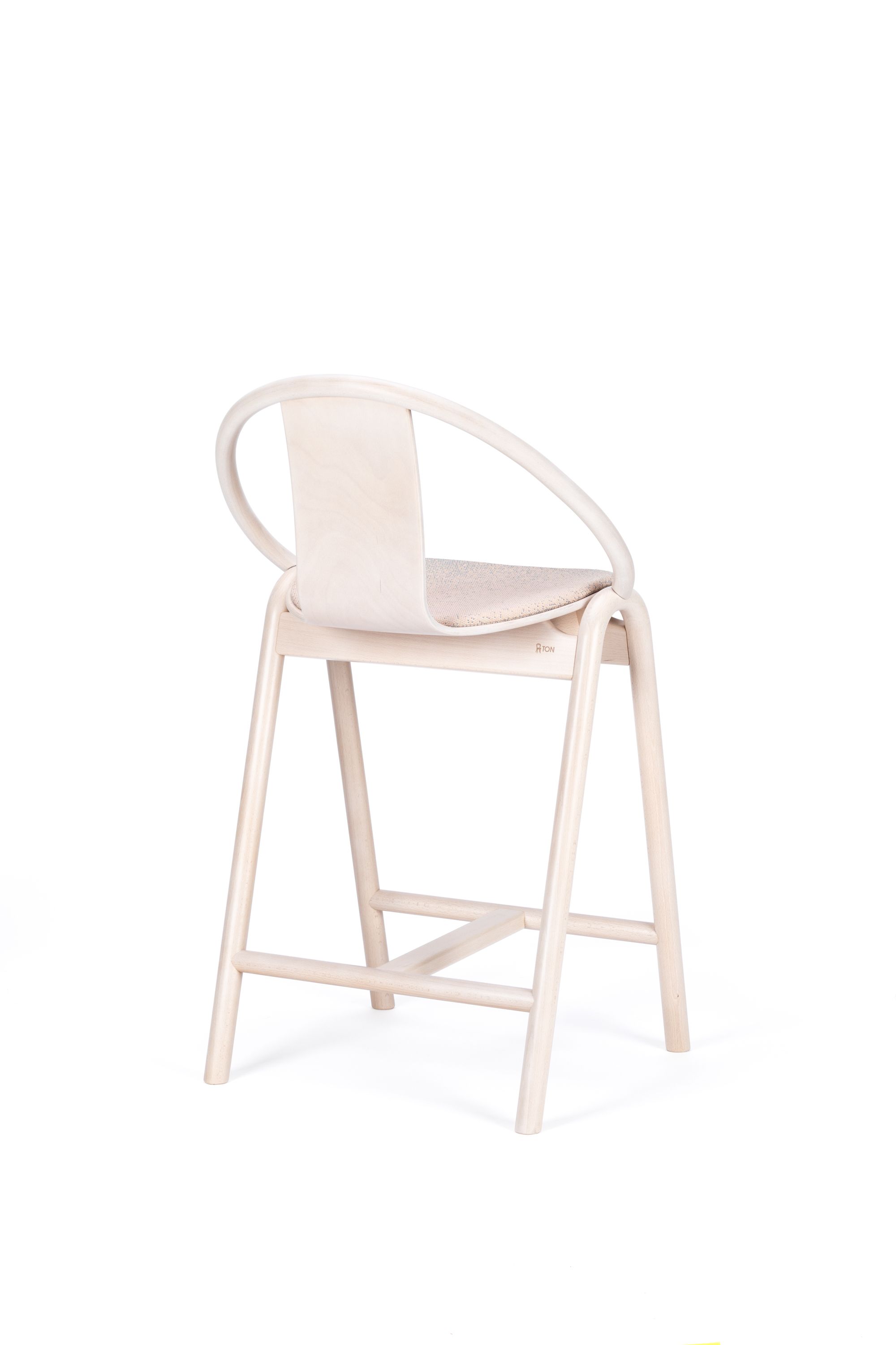 Высокий стул с мягким сиденьем TON AGAIN ARCH-00023267 - Вид №20