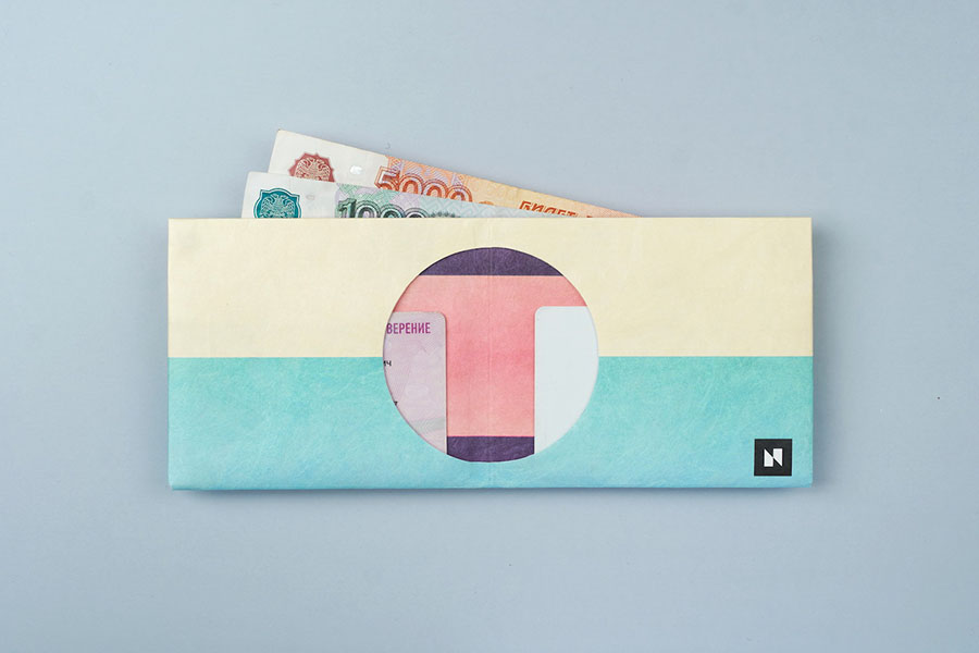 NW-083 Кошелек new ellipsism, мультиколор New wallet  - Вид №4