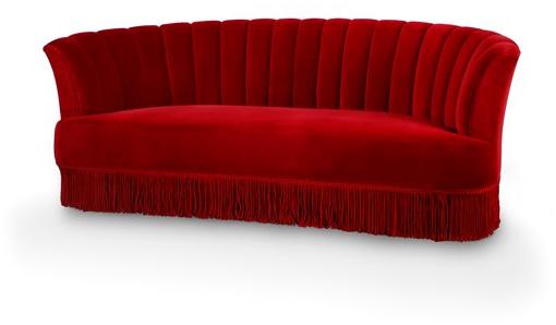 KOKET Изогнутый 3-х местный бархатный диван Sevilliana sun-id-1389665 - Вид №2