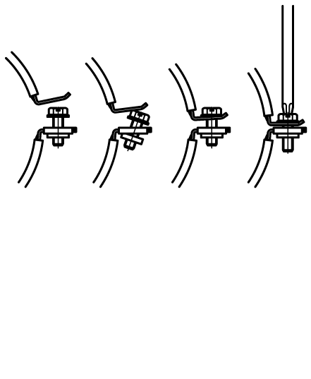 3363014 Крепление для труб  BIS KSB1 Хомуты с вкладышем epdm (M8, M8/10) для всех видов труб WALRAVEN  - Вид №2