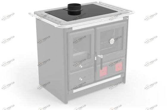 LA NORDICA EXTRAFLAME Комплект стеклокерамической варочной поверхности для розовой кухни l sun-id-1417547