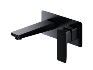 Настенный смеситель для раковины с пластиной