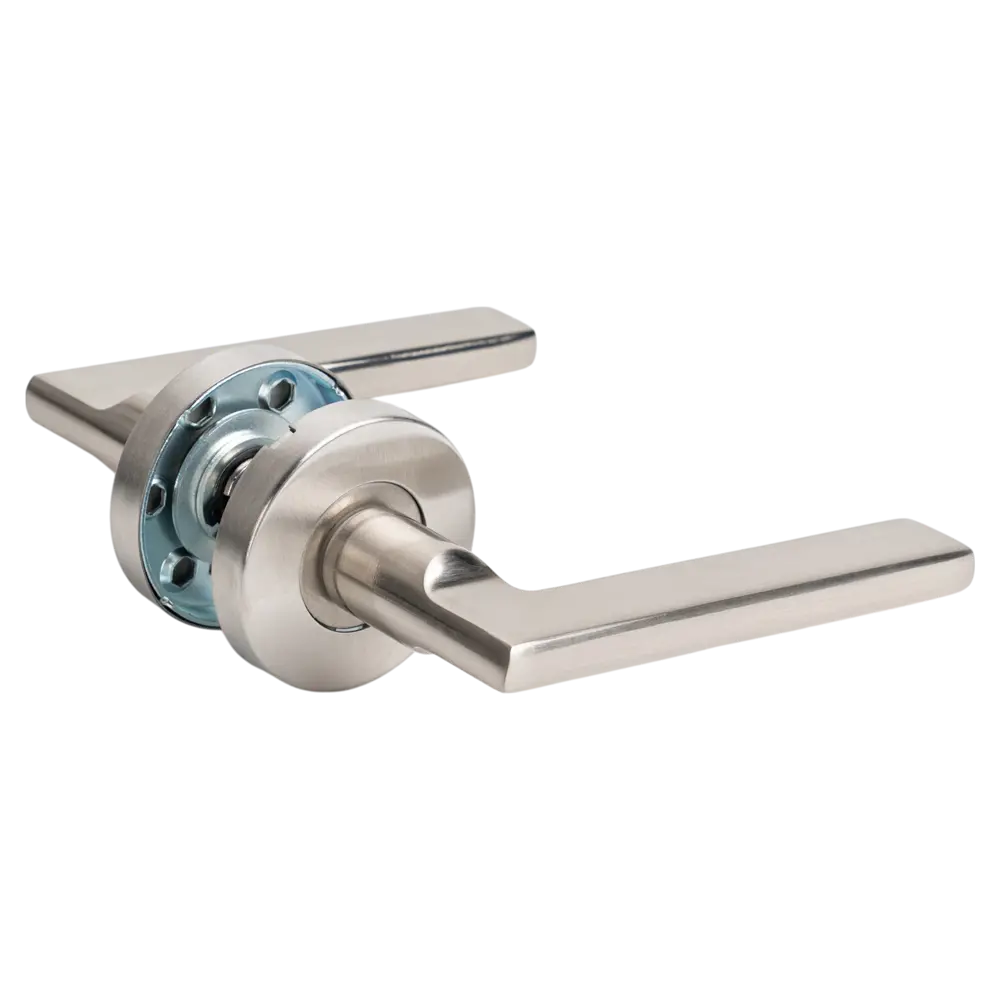 EDSON Дверная ручка EDS-6337 в стиле никель для межкомнатных дверей 89404523 STLM-1577545