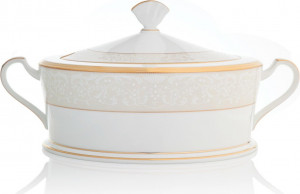 32137 Noritake Супница Noritake "Белый дворец" 3л Фарфор костяной