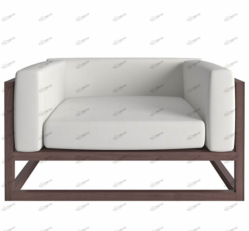 Уличное кресло Palermo FURNITERA  120376 Белый;коричневый 