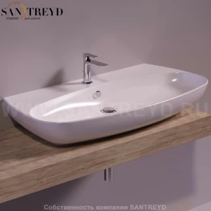 VI12BIANCO Подвесная раковина настенная овальная Simas Vignoni белая