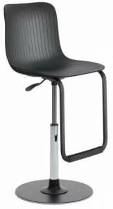 Segis Высокий поворотный табурет из полипропилена со спинкой Dragonfly G0020