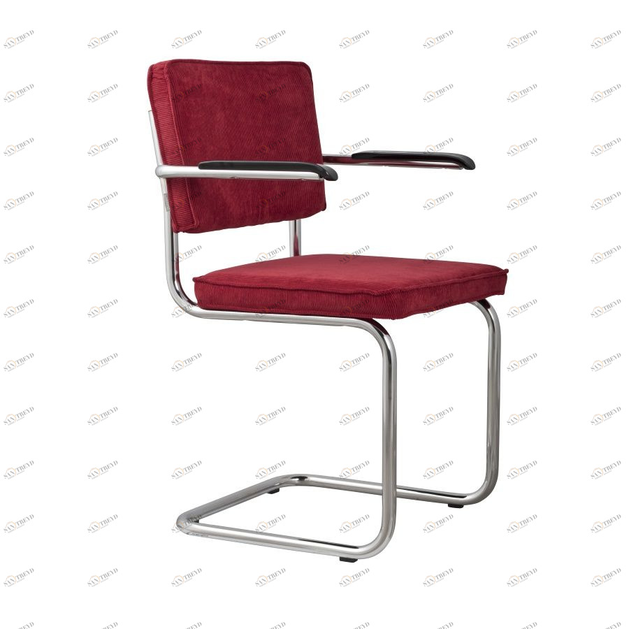 Кресло Ridge Rib красное Zuiver 1006051