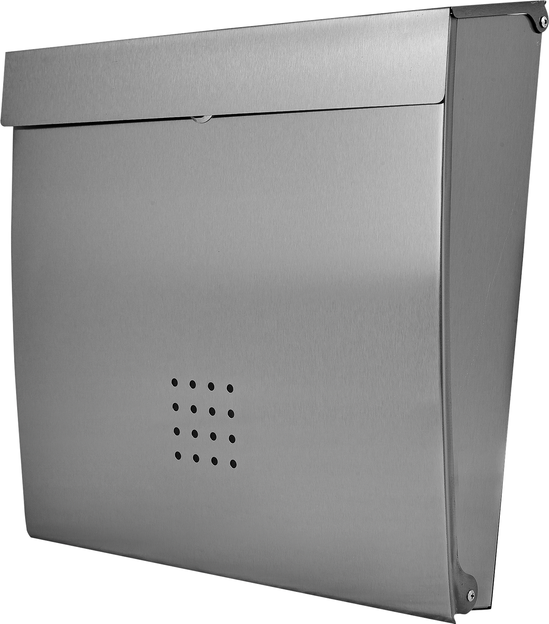 Почтовый ящик STANDERS для улицы из нержавеющей стали 35×34×10 см 82034115