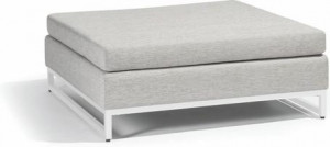 Табурет для ног средний белый lotus smokey Manutti Zendo