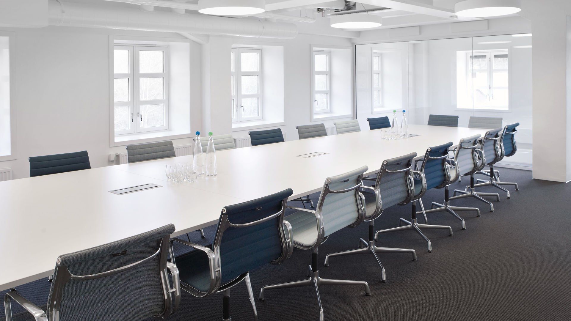 Стул из ткани VITRA Eames Aluminium Group ARCH-00027847 - Вид №12