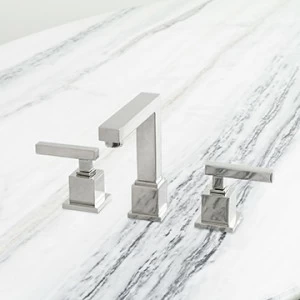 Смесители и Раковины 01090-190-603 Cube II Faucet - Polished Nickel Ambella