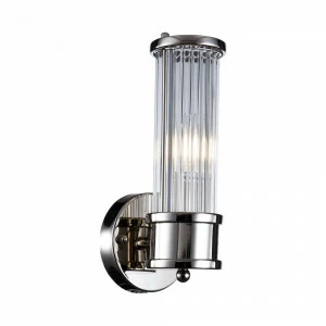 Светильник настенный серебристый Claridges 1 Chrome KM0768W-1 DELIGHT COLLECTION  00-3882850 Серебро