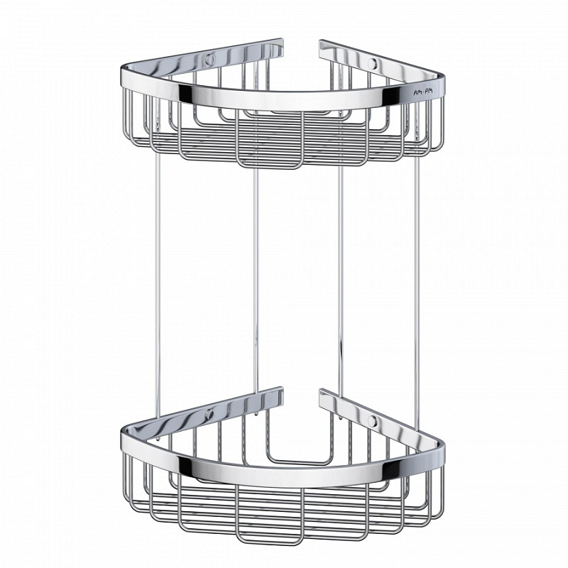A7452200 Корзина для душа угловая двухъярусная хром AM.PM Sense L 