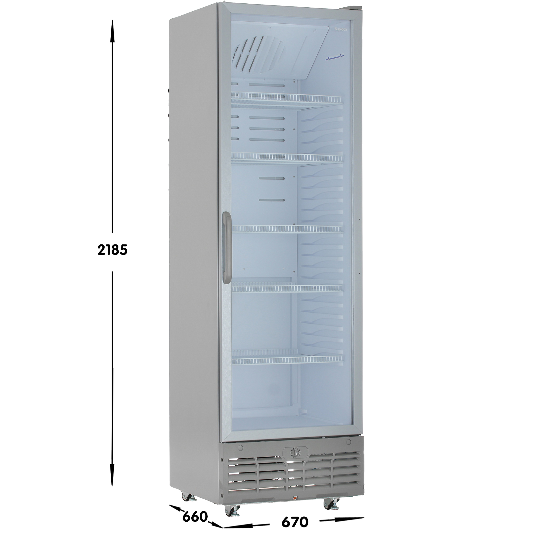 9924373 Холодильная витрина   Бирюса M521RN серебристый STDN-0051875 - Вид №6