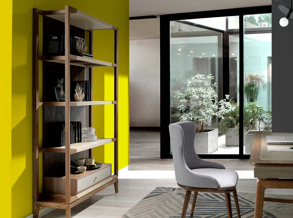 Стеллаж деревянный с ящиком BRS1701A от Angel Cerda ANGEL CERDA  346865 Коричневый  - Вид №5