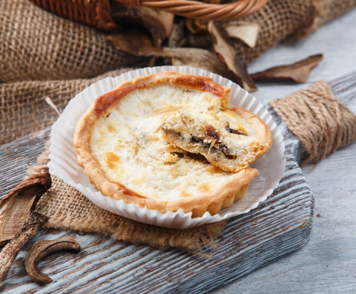 2820 Киш с лесными грибами Вкусляндия  - Вид №1