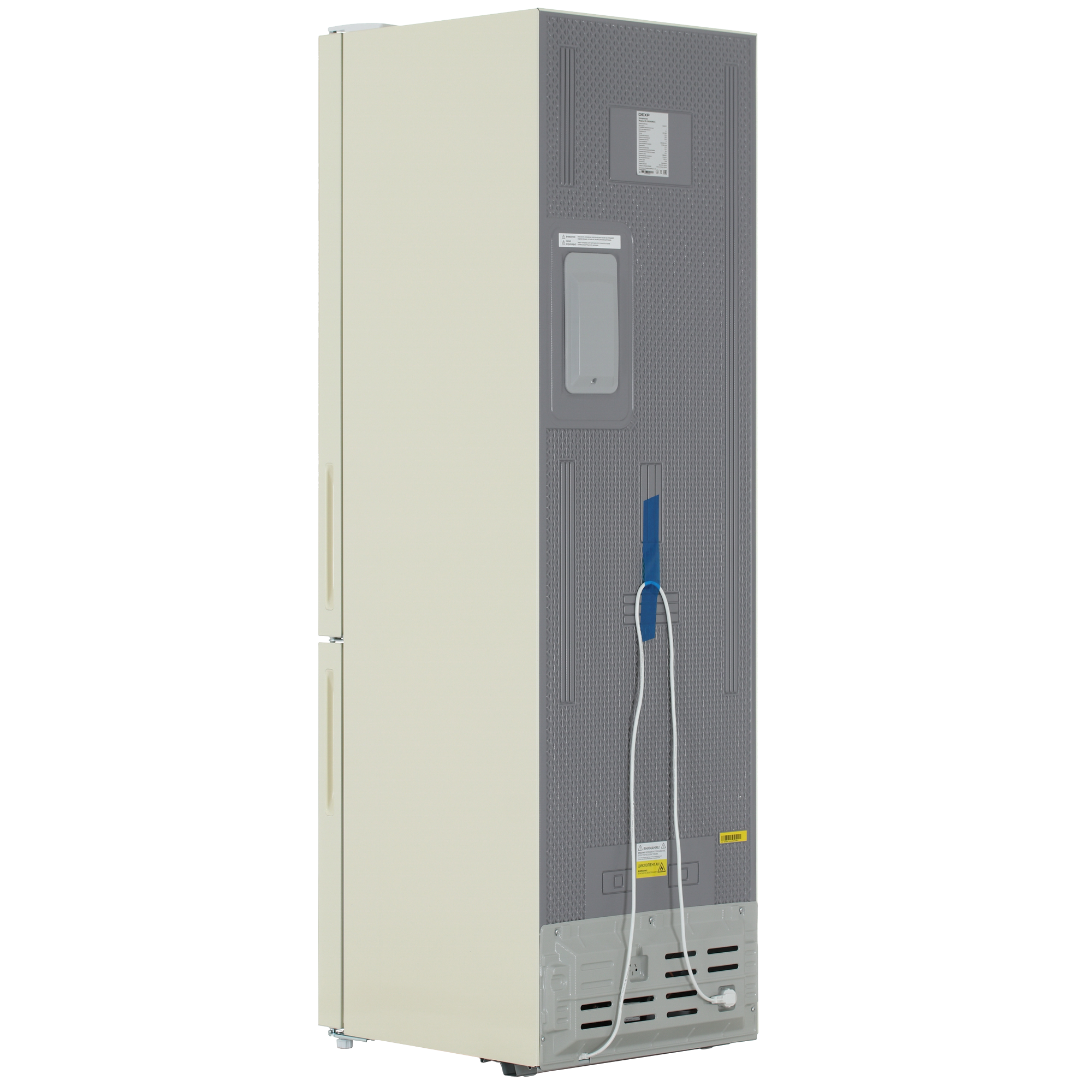 9136756 Холодильник с морозильником   DEXP RF-CN350DMG/S бежевый STDN-0124066 - Вид №4