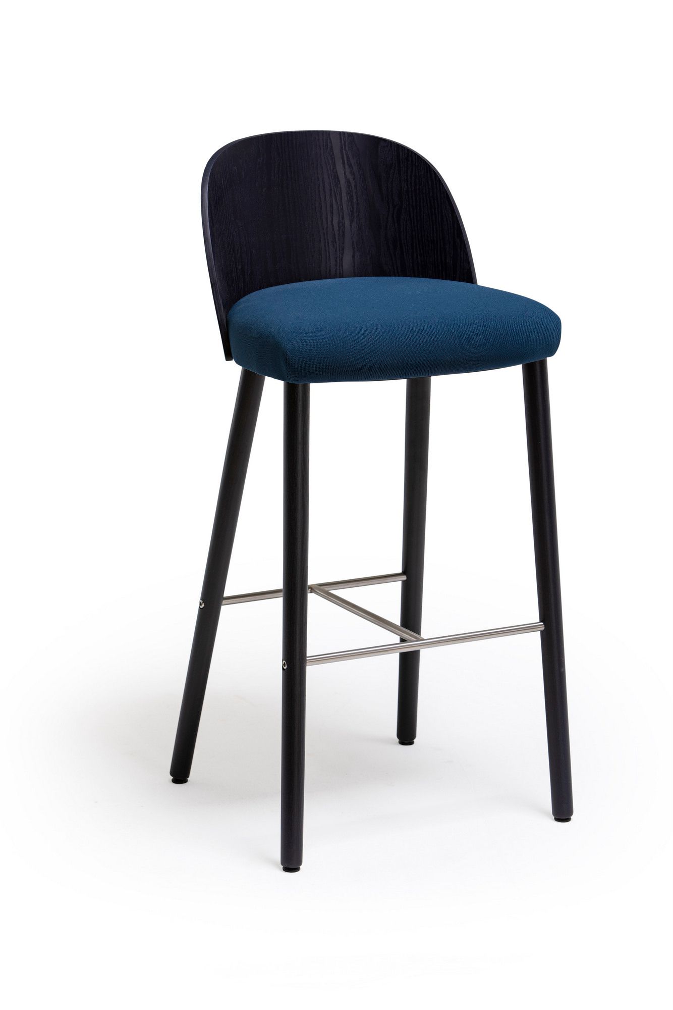 Высокий деревянный табурет с подставкой для ног Vergés Cistell Slim ARCH-00051402 - Вид №4