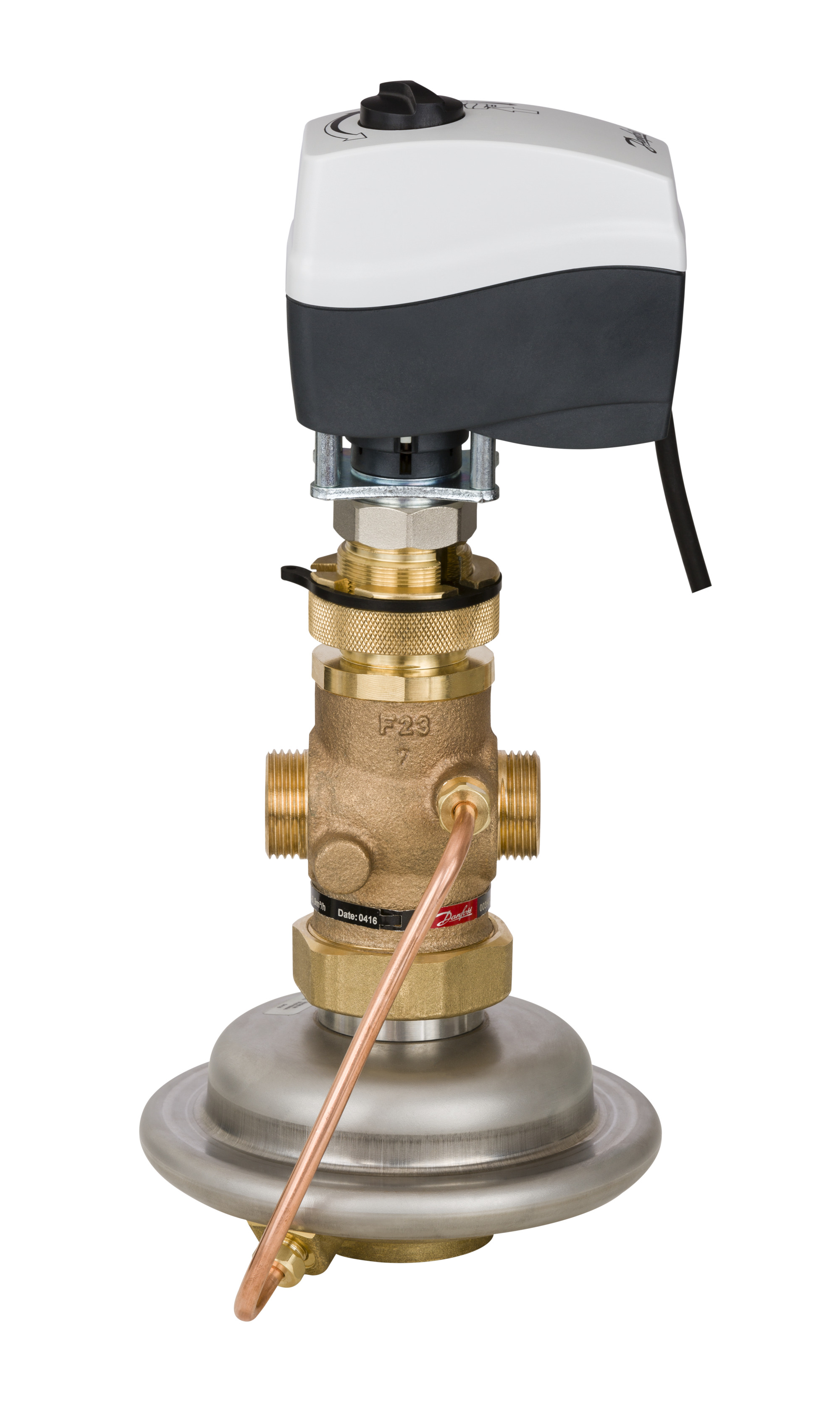 Danfoss Клапан регулирующий комбинированный AVQM с наружной резьбой или фланцевый Комб. р-рAVQM PN16 20/6,3//0,2/резьб. 003H6738  - Вид №23