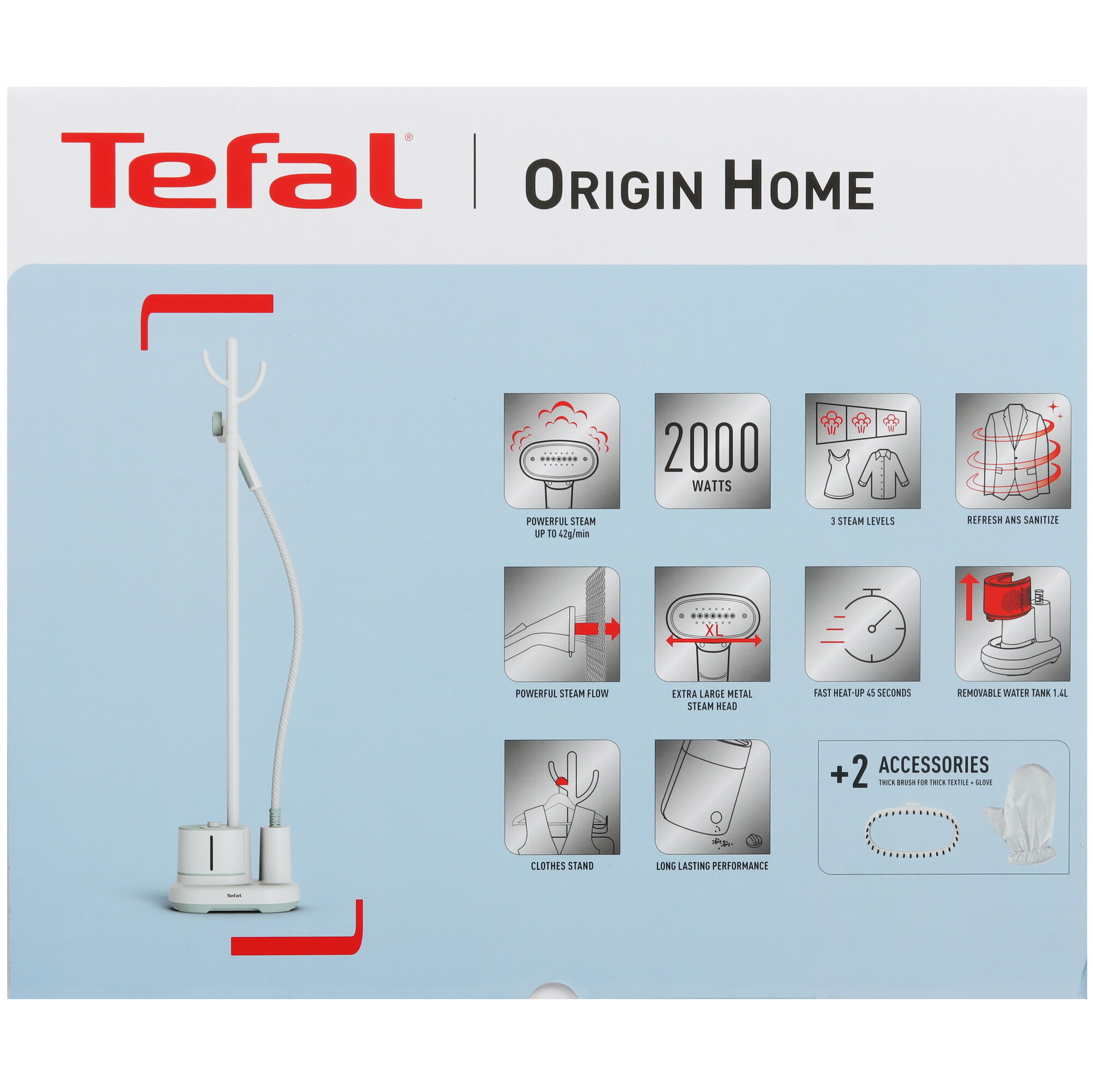 5422506 Отпариватель Tefal Origin Home IT3274E1 белый STDN-0074836 - Вид №13