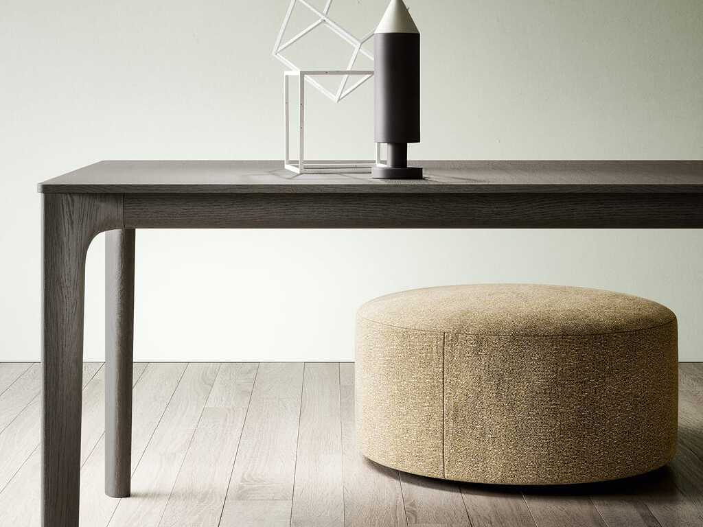 Круглый пуф из ткани Novamobili LOG ARCH-00086385 - Вид №9