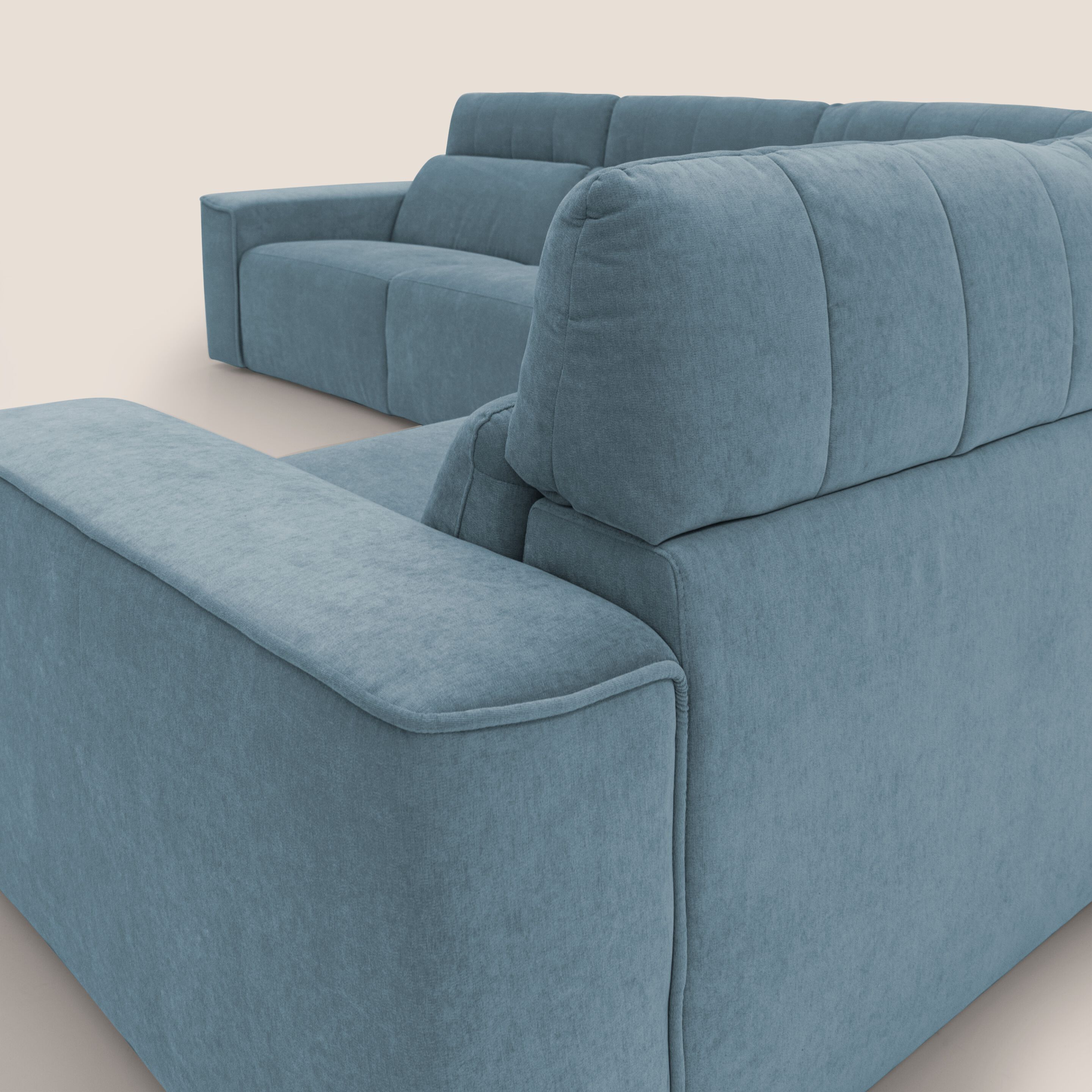 Угловой диван с откидной спинкой из ткани Divani.Store Clark ARCH-00090714 - Вид №107