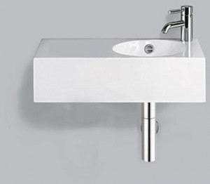 4240200401 Умывальник, wt.ic600h.r, белая, противомикробное Alape серия IC