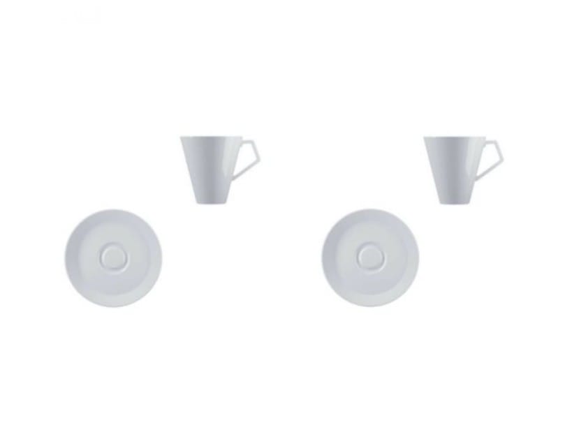Набор фарфоровых кофейных чашек с блюдцем Driade Анатолия ARCH-00041721 - Вид №1