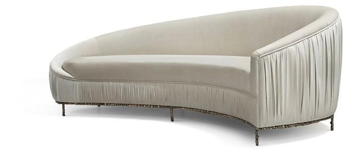 KOKET Изогнутый диван из ткани sun-id-1360858 - Вид №1