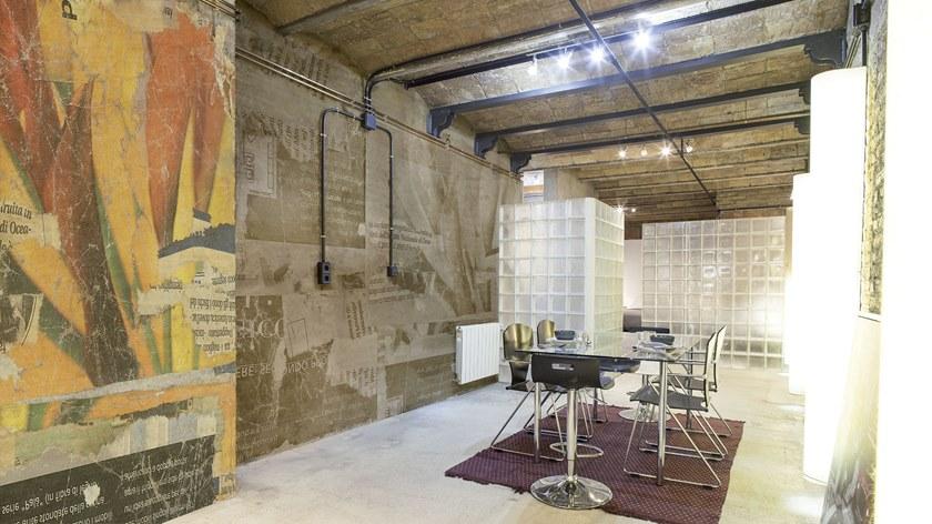 Tecnografica Прорезиненные обои с цифровой печатью с надписями Collezioni d'arte 61121 - Вид №2