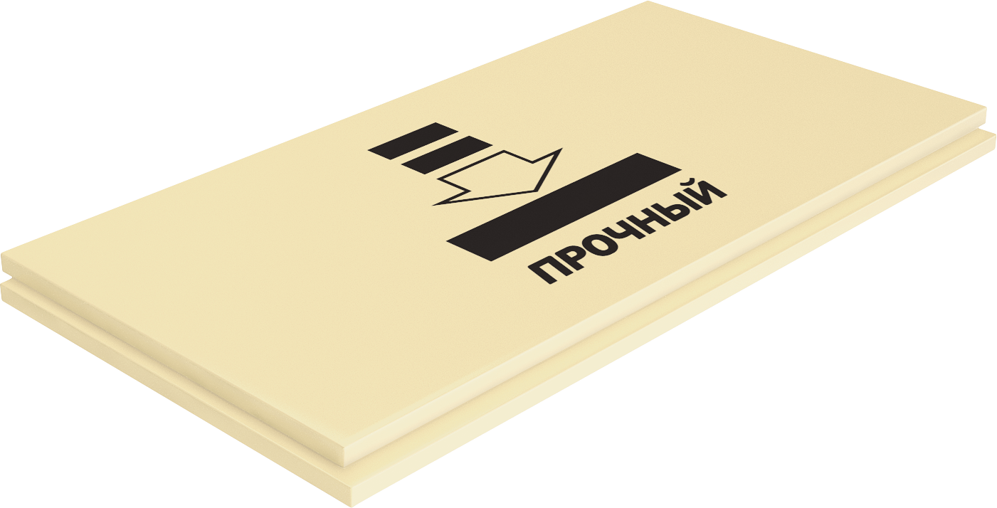 82302430 Экструдированный пенополистирол XPS 100 мм Прочный Т-15 585х1185 мм 0.69 м² STLM-0024155 УКНА