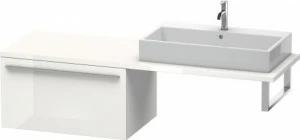 XL543408585 X-Large Шкафчик для консоли Белый глянцевый лак